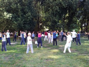 taichi a villa celimontana